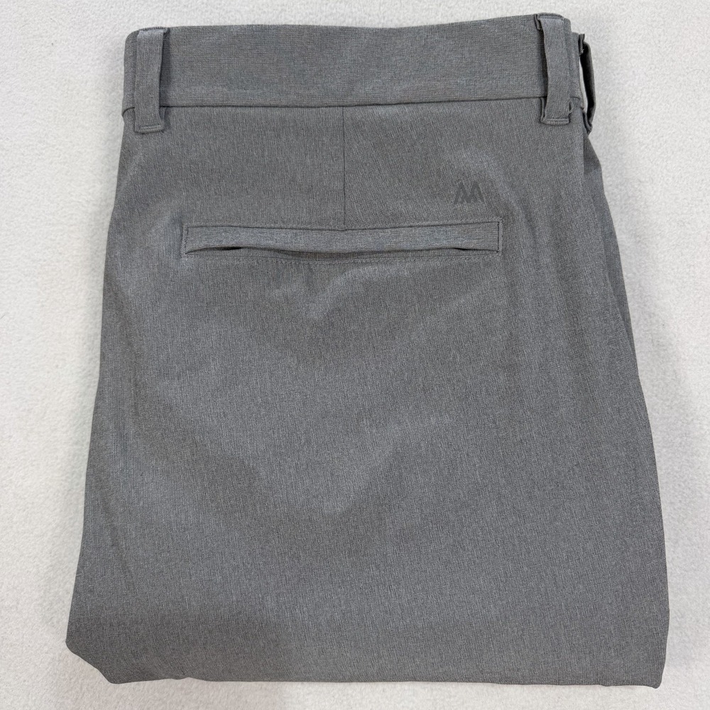 Mizzen‎ & Main Pants Mens 36x30 Gray Helmsman Performance Tech Chino Commuter